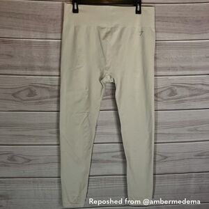 GYM Shark Fit Seamless High Rise Leggings in Grey